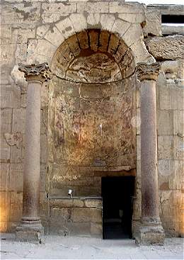 The doorway to the Third Antechamber, which housed the barque of Amun.