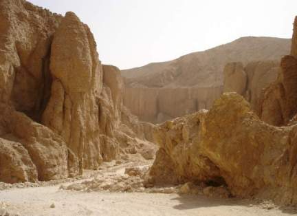 The Western Valley, which is also known as the Valley of the Baboons.