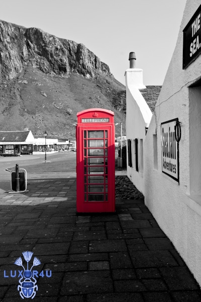 April 2011 - 5th - Phone Box at Ellenabeich
