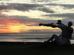 August 2011 - 4th - Venus and cupid at sundown