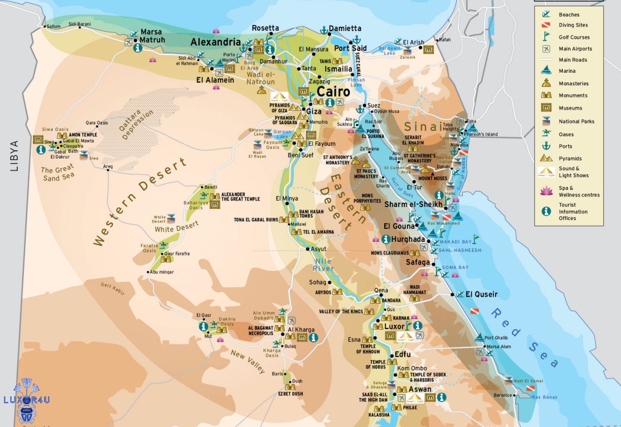Egypt Map