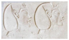 The 2 Akhen-A'tounian ''Twins'' Faces Sideways-decr