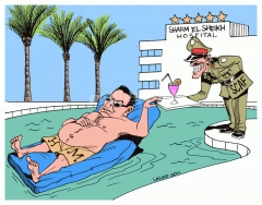 mubarak in sharm el-sheikh