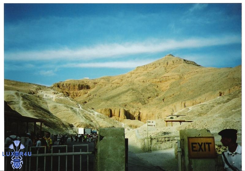 Natural Pyramid,Valley of the Kings.