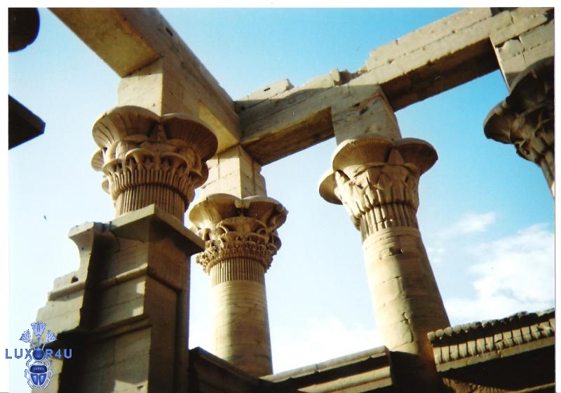Pillars at Kom Ombo