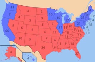 Red States Blue States