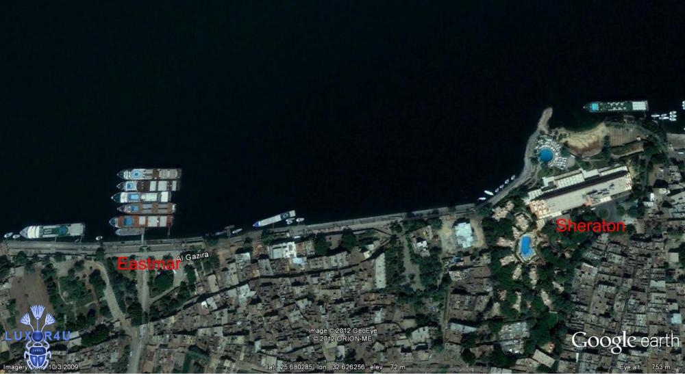 Location of Eastmar dock