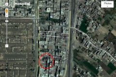 map of incident (bag snatch)