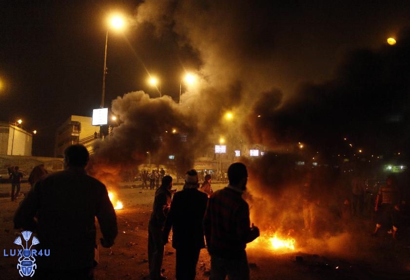 Protesters - Presidential Palace