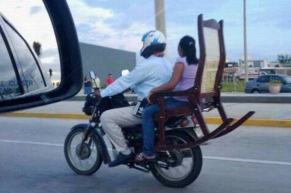 Rocking suspension