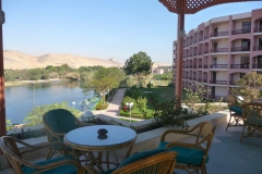 View from the Isis Hotel, Aswan