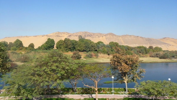 Vew of the Nile and the Sandy Hills, Aswan