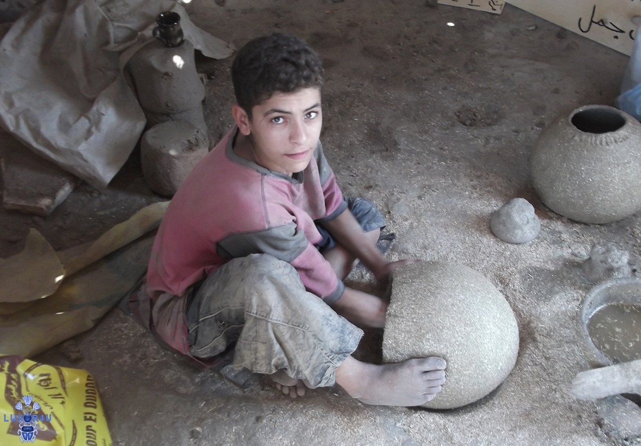 Nazla Pottery Village in Fayoum