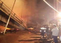 Bridge collapse