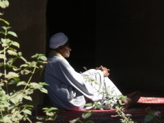 Resting in a Mosque