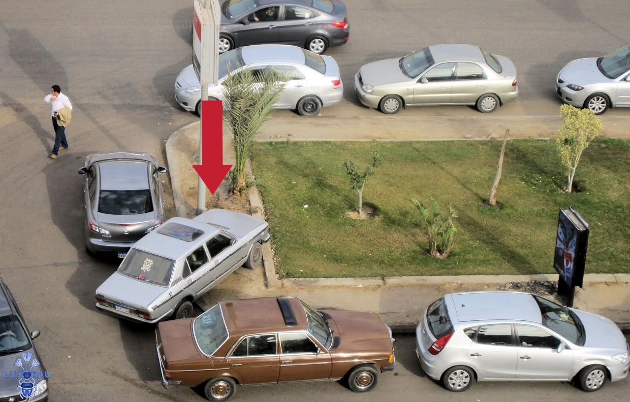 Parking the Egyptian way 2