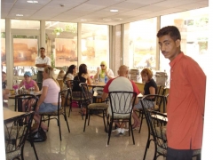 cafe at luxor museum