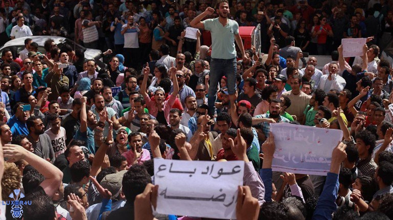 Protests Egypt April 2016