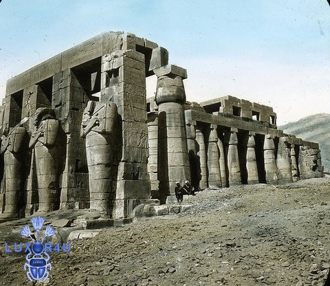 Ramesseum date unknown maybe 1900