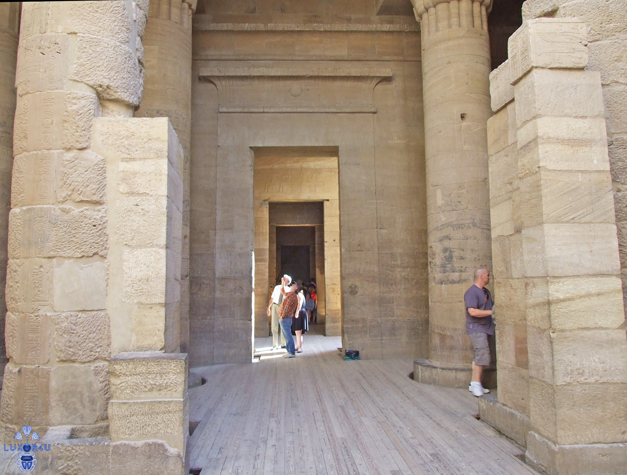 The Temple of Isis Portico Modern 1