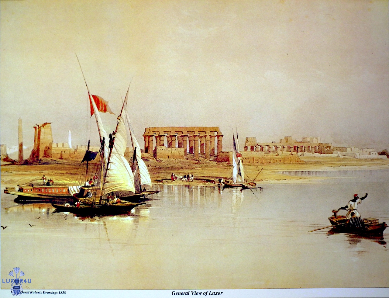 General view of Luxor Temple