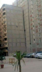 Leaning block of flats Alex