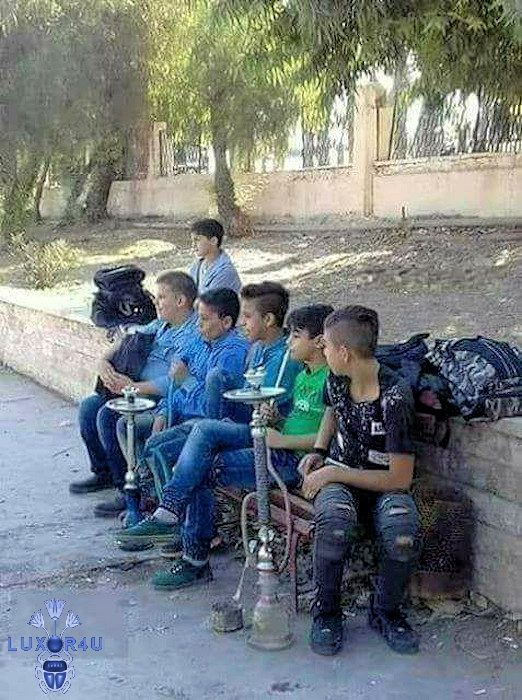 Under-age smoking in Egypt