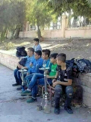 Under-age smoking in Egypt