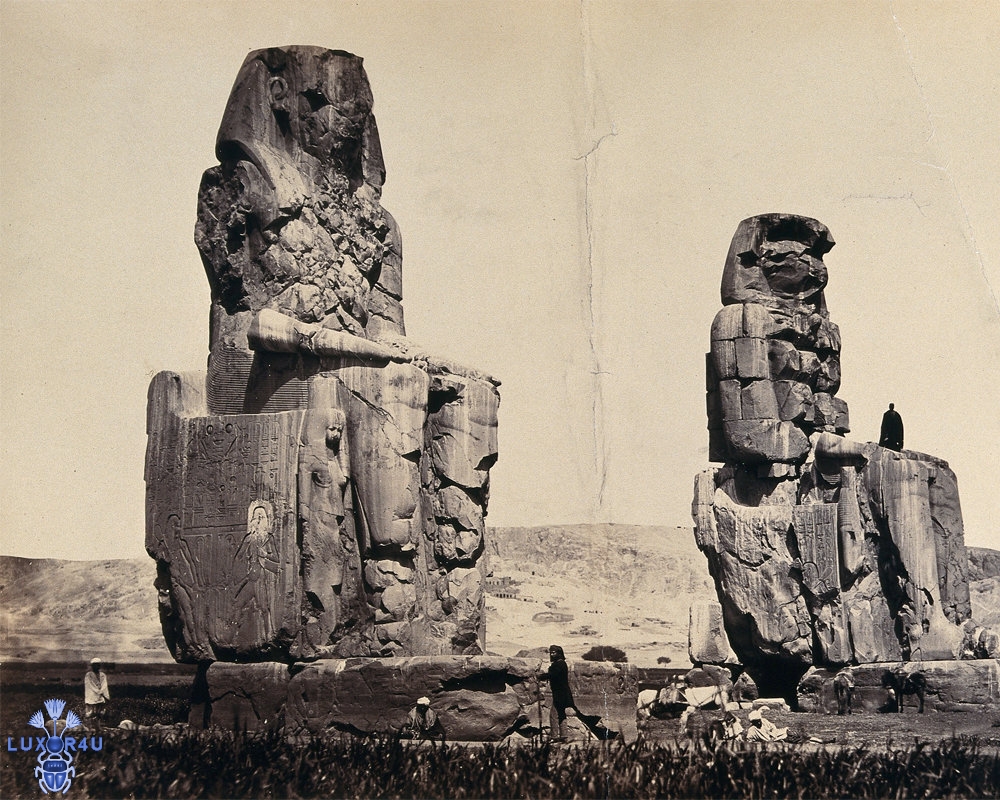 Colossi of Memnon 1858
