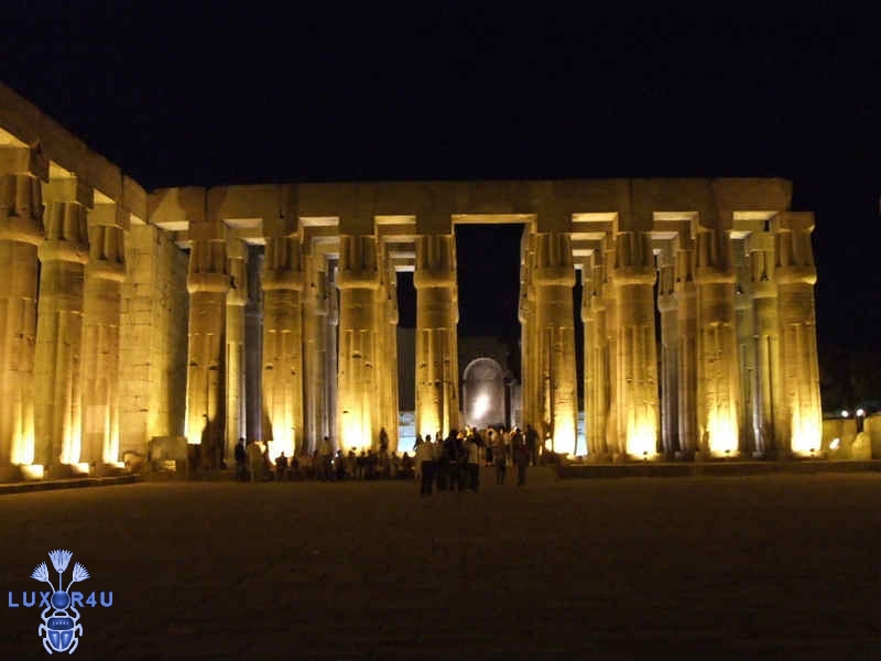 Luxor Temple Floodlit