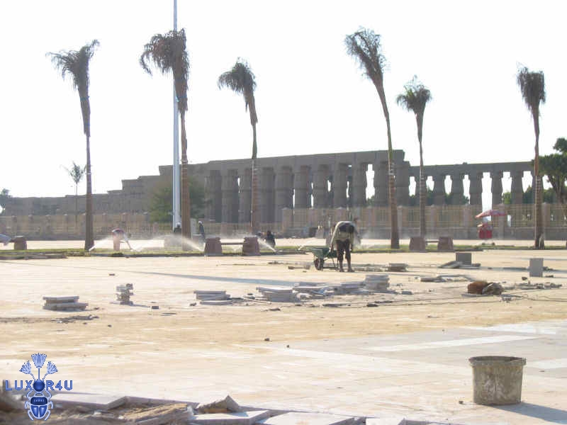 Luxor Temple Piazza