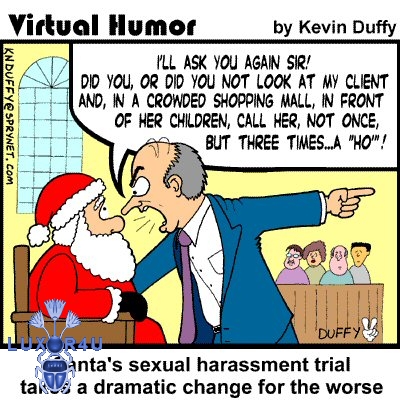 Santa in trouble