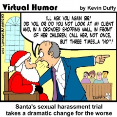 Santa in trouble