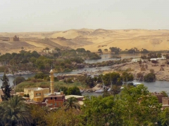 Apr 2008 - 4th - View of Aswan & Islands