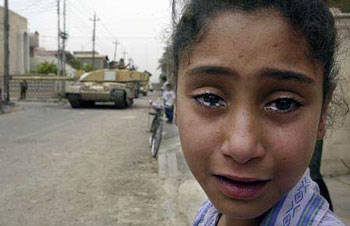 Iraqi Crying Girl