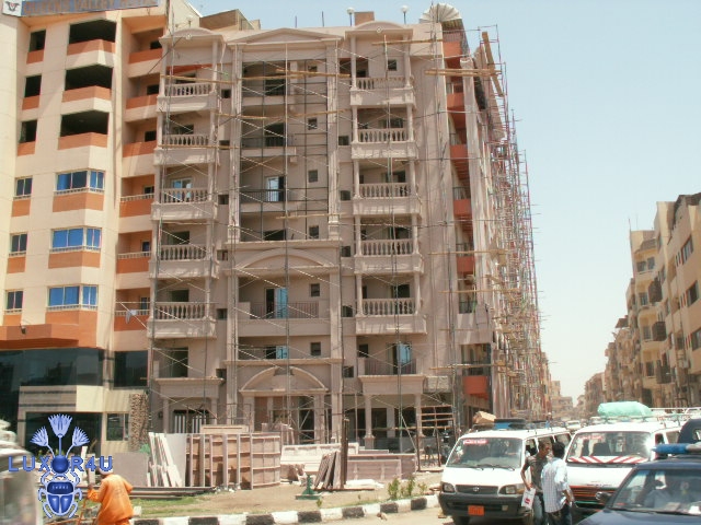 Emilio Hotal being renovated.