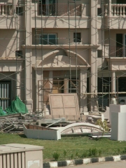 Emilio Hotel being renovated.
