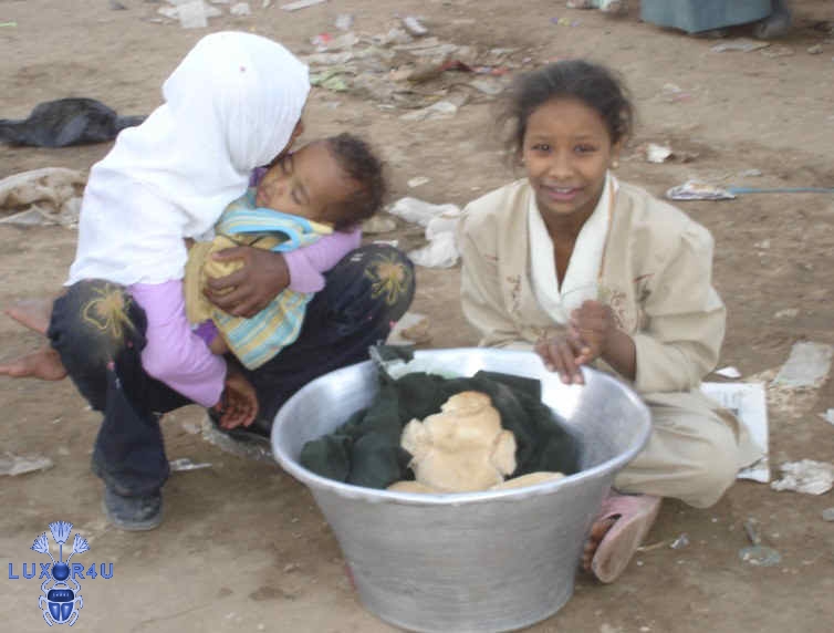 Egypt-bread seller