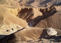 Oct 2008 - 2nd - Over looking the Valley of the Kings