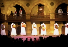 sufi dancers at the Al-Ghouri mausoleum