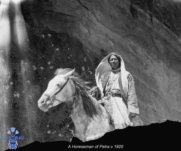 Horseman of Petra c.1920