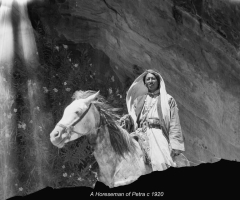 Horseman of Petra c.1920