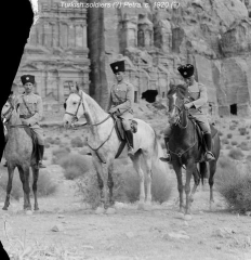 Turkish soldiers Petra 1920