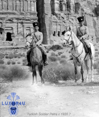 Turkish soldiers Petra c. 1920