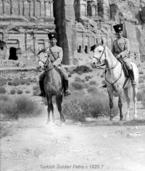 Turkish soldiers Petra c. 1920