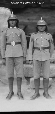 Petra soldiers c.l1920