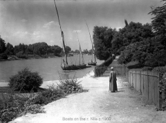 Boats on the Nile c.1900