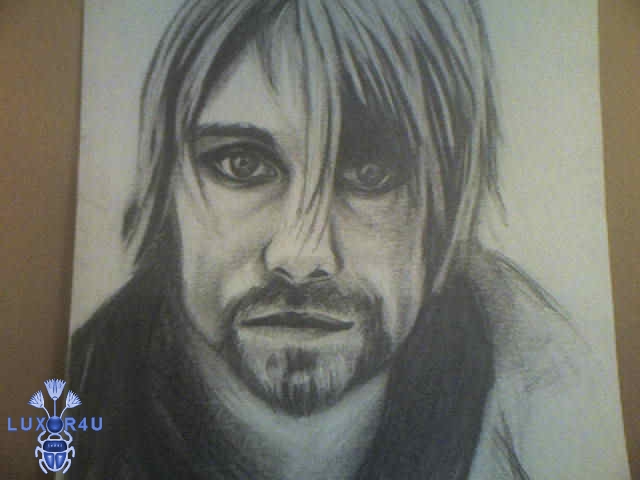 Kurt Cobain by Quinonostante (pencil drawing)