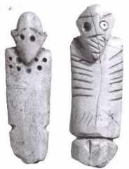 carved figurines from Naqada 1.