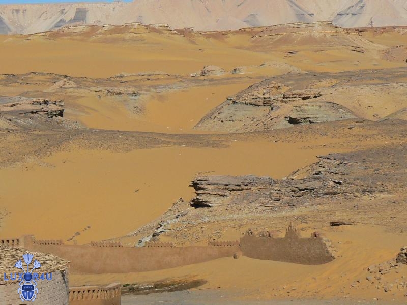 Dakhla view from the camp  - h